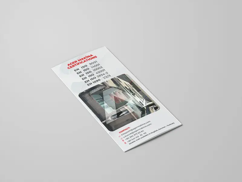 Ager Makine Ambalaj & Katalog çalışması — kare 6