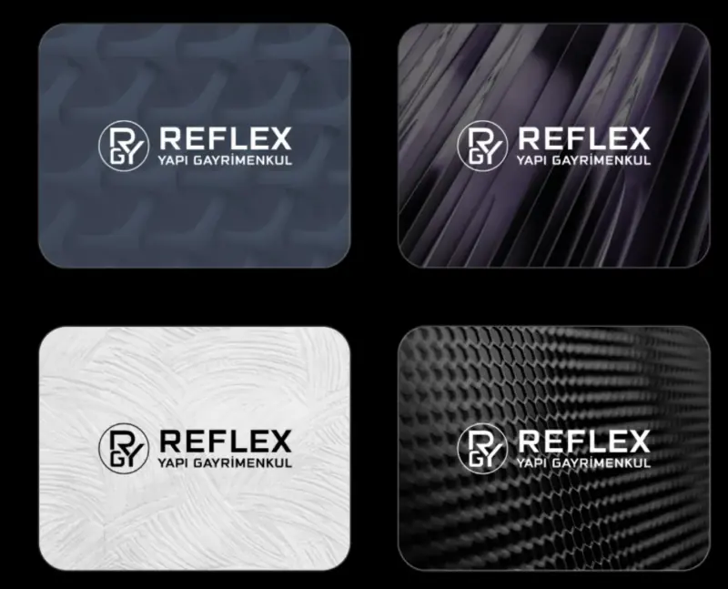 Reflex Yapı Kurumsal Kimlik çalışması — kare 2