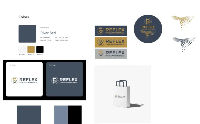 Reflex Yapı Kurumsal Kimlik çalışması — kare 6