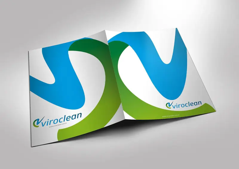 Viro Clean Marka Kimliği çalışması — kare 2
