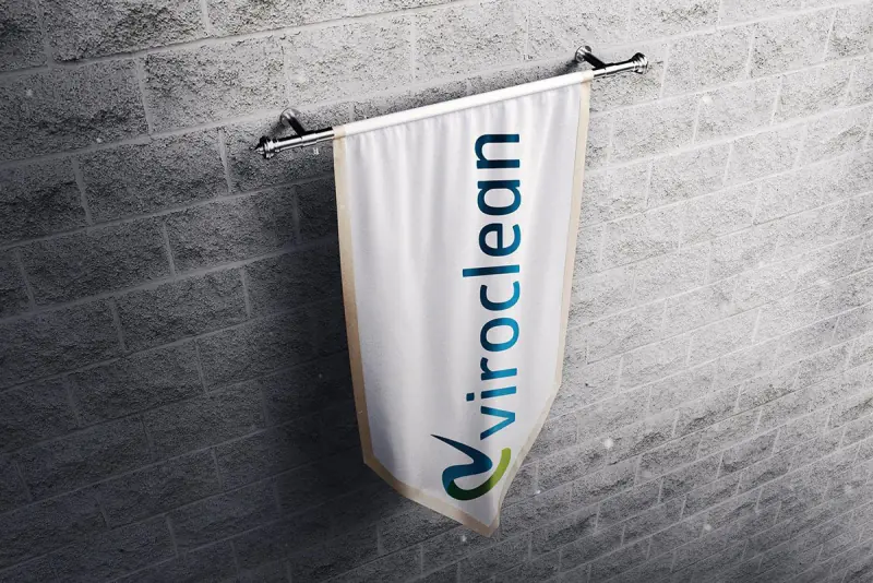 Viro Clean Marka Kimliği çalışması — kare 4