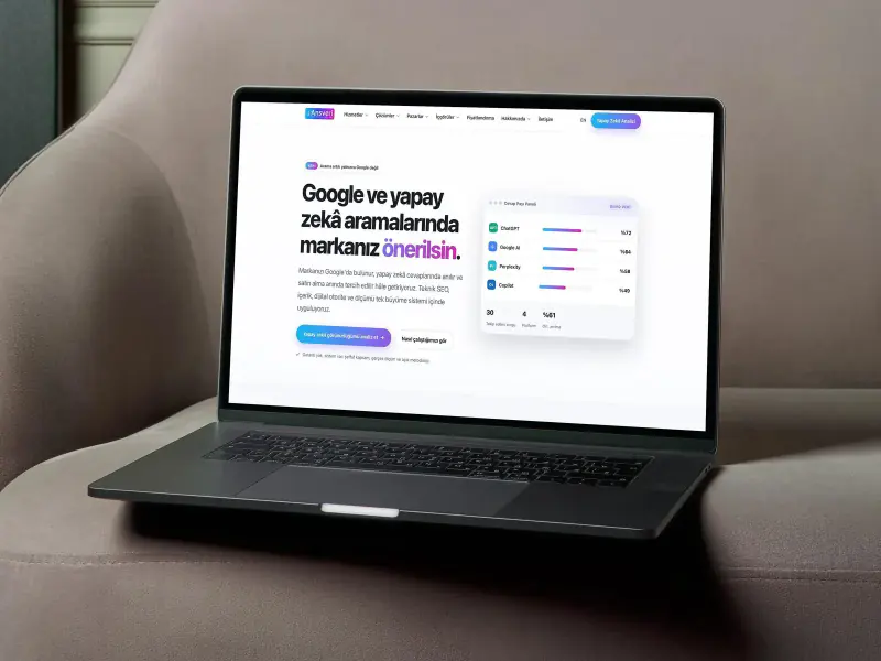 Web Siteleri Web & Dijital çalışması — kare 2