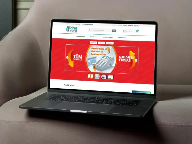 Web Siteleri Web & Dijital çalışması — kare 4