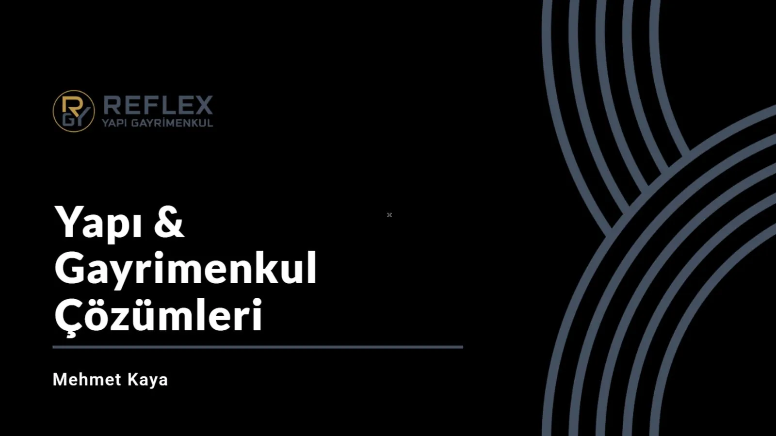 Reflex Yapı Kurumsal Kimlik çalışması görseli